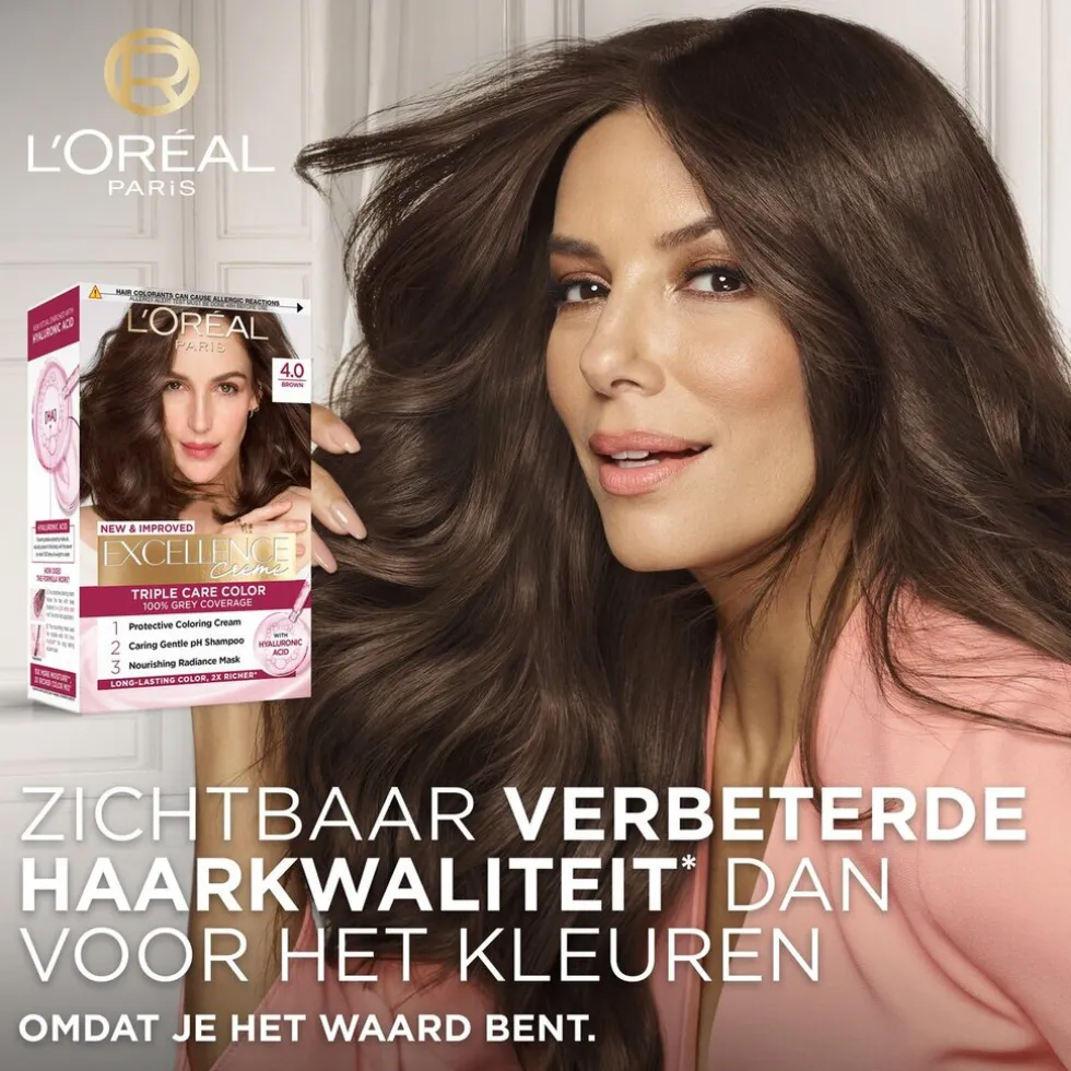 L'Oréal Paris Excellence Crème 8.13 Licht Beige Blond Permanente Haarkleuring