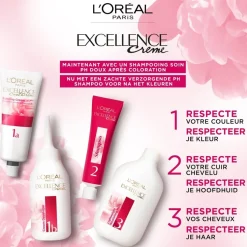 L'Oréal Paris Excellence Crème 6.3 Donker Goudblond Permanente Haarverf