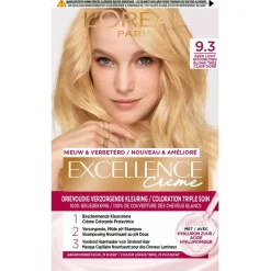 L'Oréal Paris Excellence Crème 9.3 Zeer Licht Goudblond Permanente Haarverf