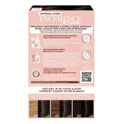 L'Oréal Paris Excellence Crème Universal Nudes 2U Zeer Donkerbruin Permanente Haarkleuring