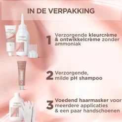 L'Oréal Paris Excellence Universal 6U Nudes Donkerblond Permanente Haarverf