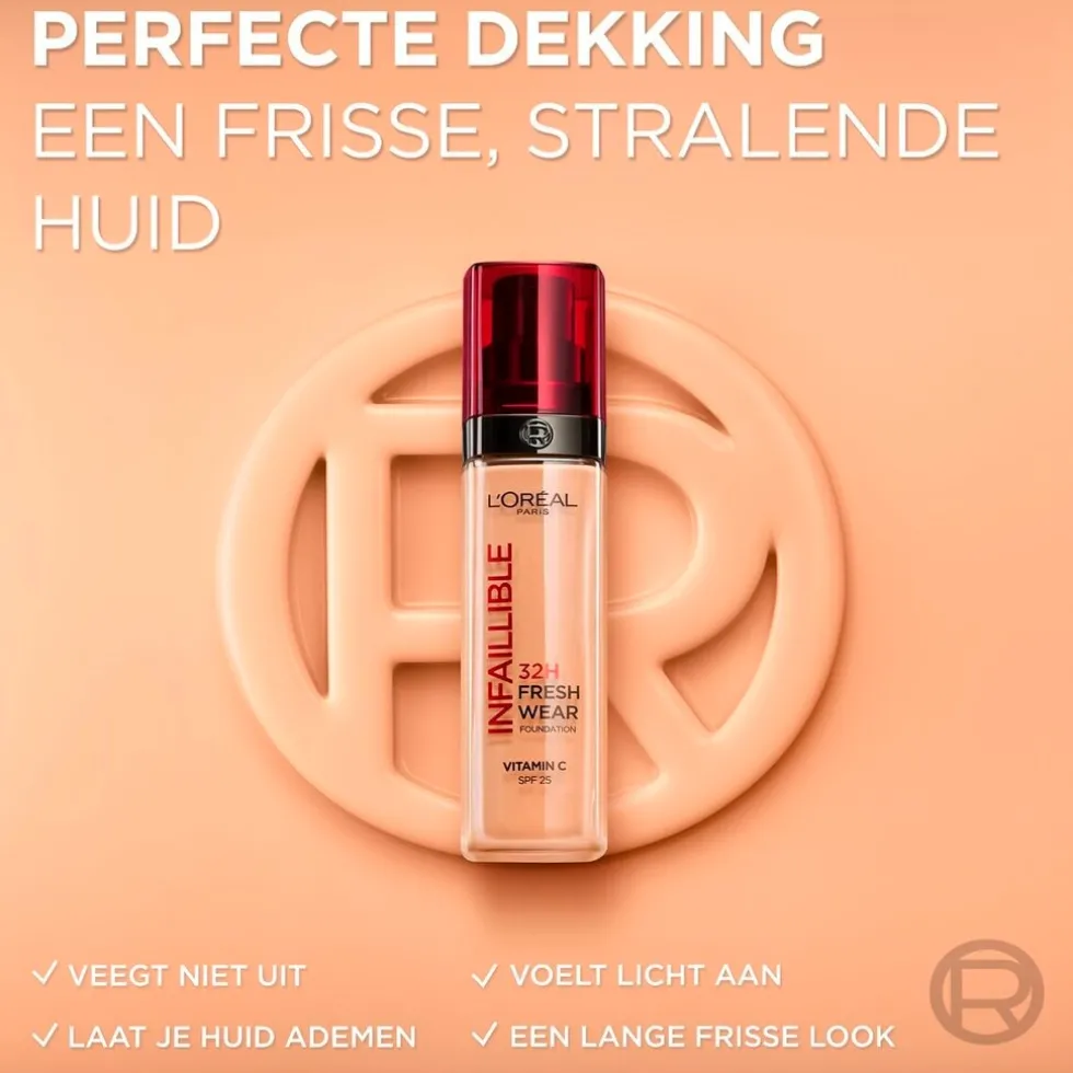 L'Oréal Paris Infaillible 10 32H Fresh Wear Foundation