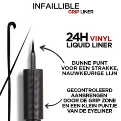 L'Oréal Paris Infaillible Grip Vinyl Liquid Black Liner