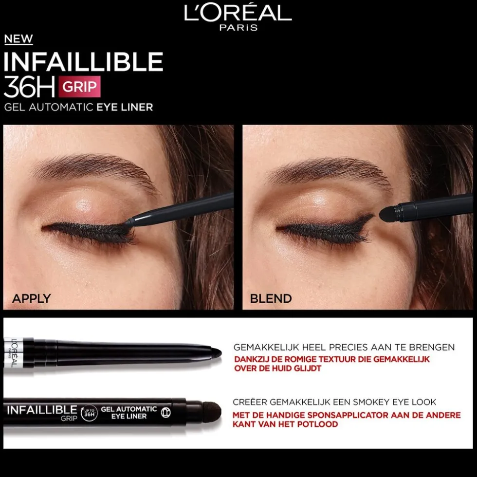 L'Oréal Paris Infaillible 36H Grip Gel Automatic Blue Jersey Eyeliner