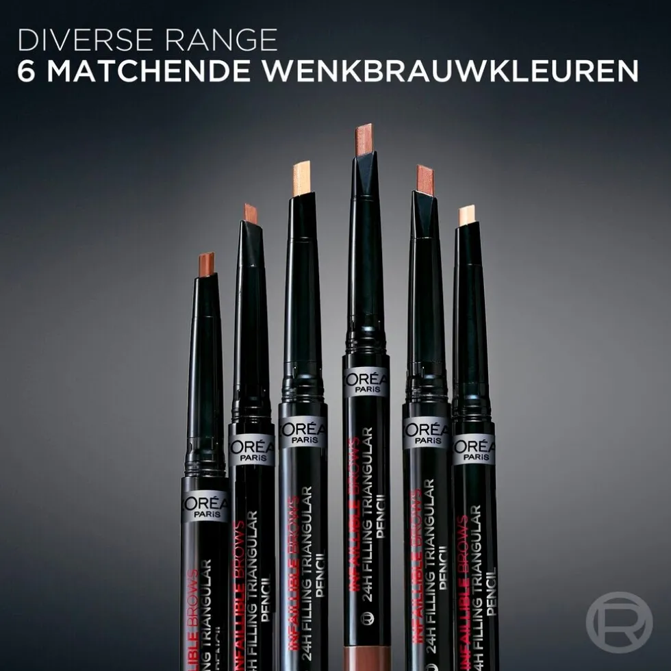 L'Oréal Paris Infaillible 24H Brow 5.23 Auburn Filling Triangular Pencil