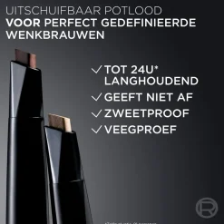 L'Oréal Paris Infaillible 24H Brow 3.0 Brunette Filling Triangular Pencil
