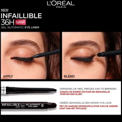 L'Oréal Paris Infaillible 36H Grip Gel Automatic Brown Denim Eyeliner