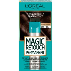L'Oréal Paris Magic Retouch 3 Donkerbruin Permanente Haarkleuring