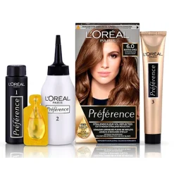 L'Oréal Paris Préférence 6 Donkerblond Permanente Haarkleuring