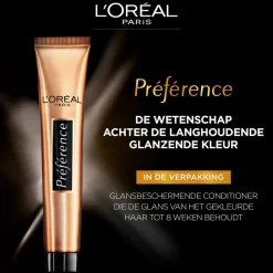 L'Oréal Paris Préférence 4 Middenbruin Permanente Haarkleuring