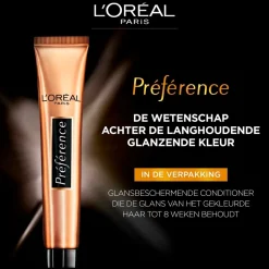 L'Oréal Paris Préférence 1.0 Zwart Permanente Haarkleuring