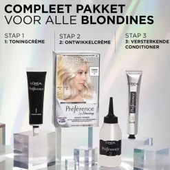 L'Oréal Paris Préférence Le Blonding Platinum Ice Acidic Toner