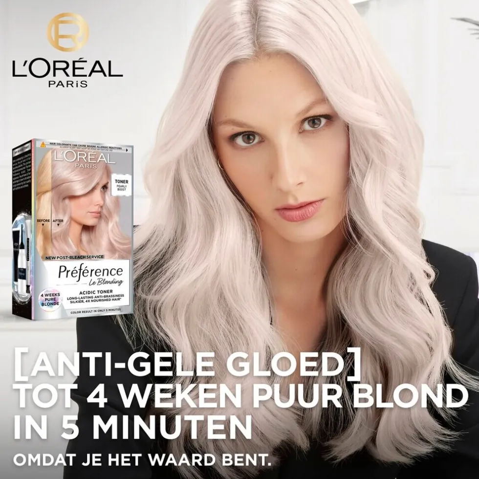L'Oréal Paris Préférence Le Blonding Pearly Boost Acidic Toner