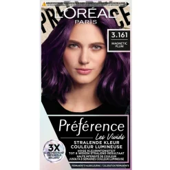 L'Oréal Paris Préférence Les Vivids 3.161 Magnetic Plum Permanente Haarkleuring