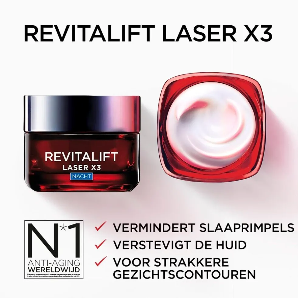 L'Oréal Paris Revitalift Laser Anti-Rimpel Nachtcrème