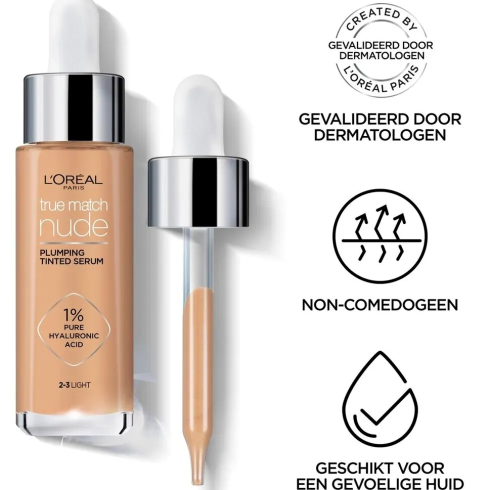 L'Oréal Paris True Match Nude 7-8 Tan Deep Plumping Tinted Serum