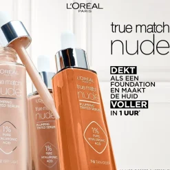 L'Oréal Paris True Match Nude 6-7 Tan Plumping Tinted Serum