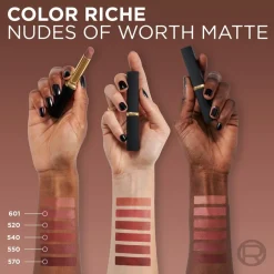 L'Oreal Paris Color Riche Intense Volume 635 Worth It Medium Matte Lippenstift