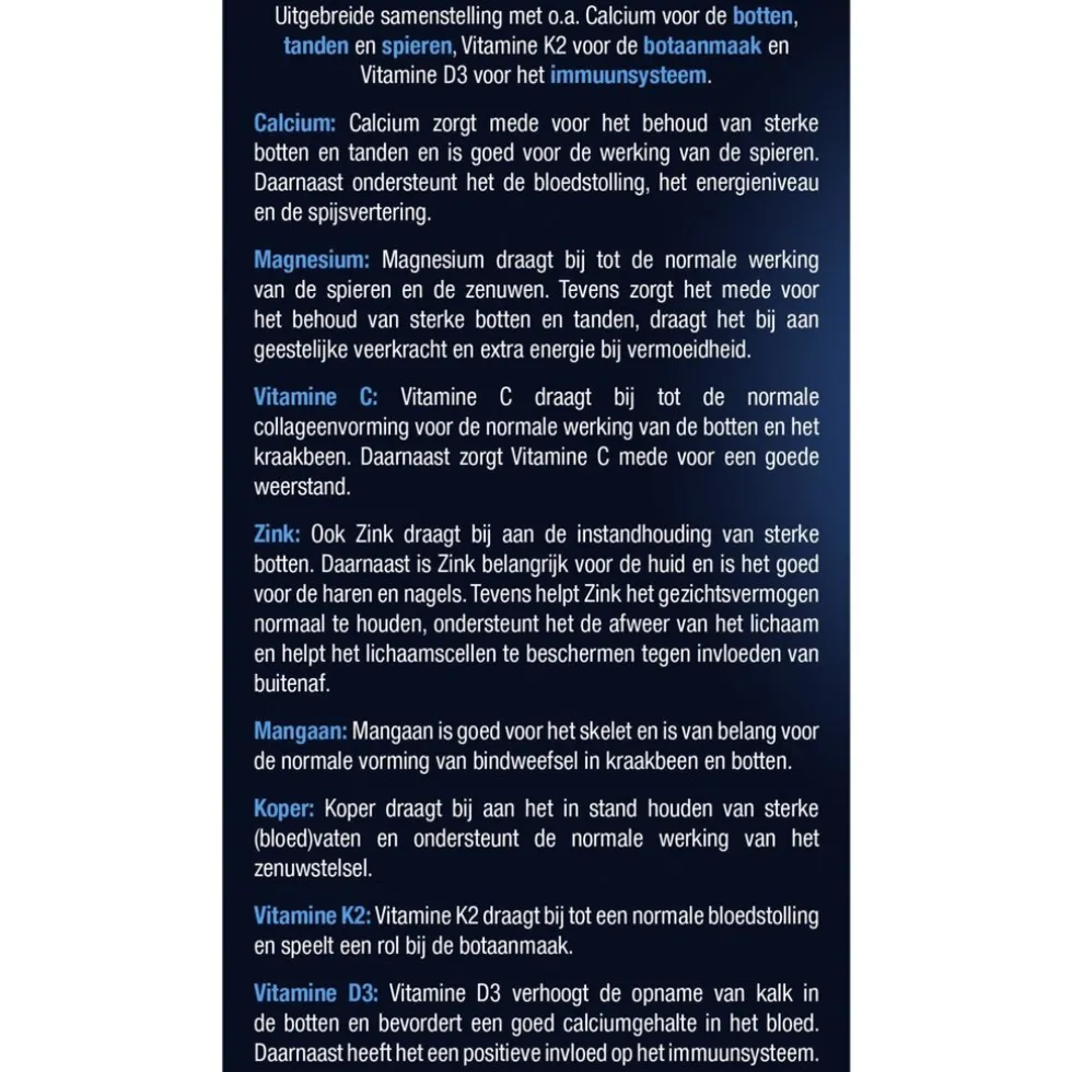 Lucovitaal Calcium Magnesium Bot Formule Tabletten