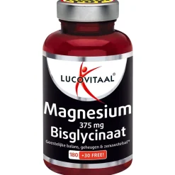Lucovitaal Magnesium 375mg Bisglycinaat Tabletten