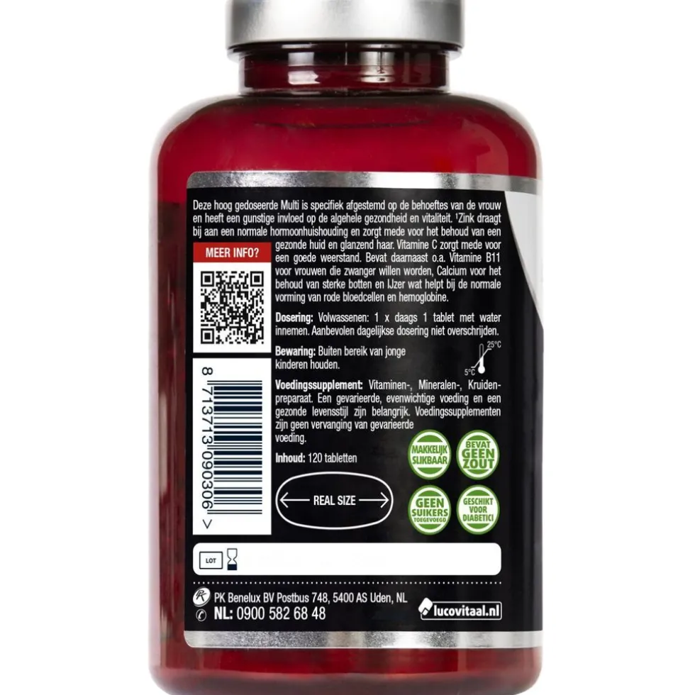 Lucovitaal Multi+ Compleet Vrouw Tabletten