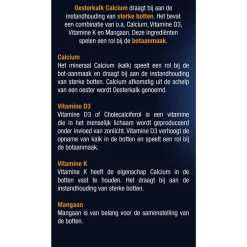 Lucovitaal Oesterkalk Calcium Vitamine D3 & K Tabletten