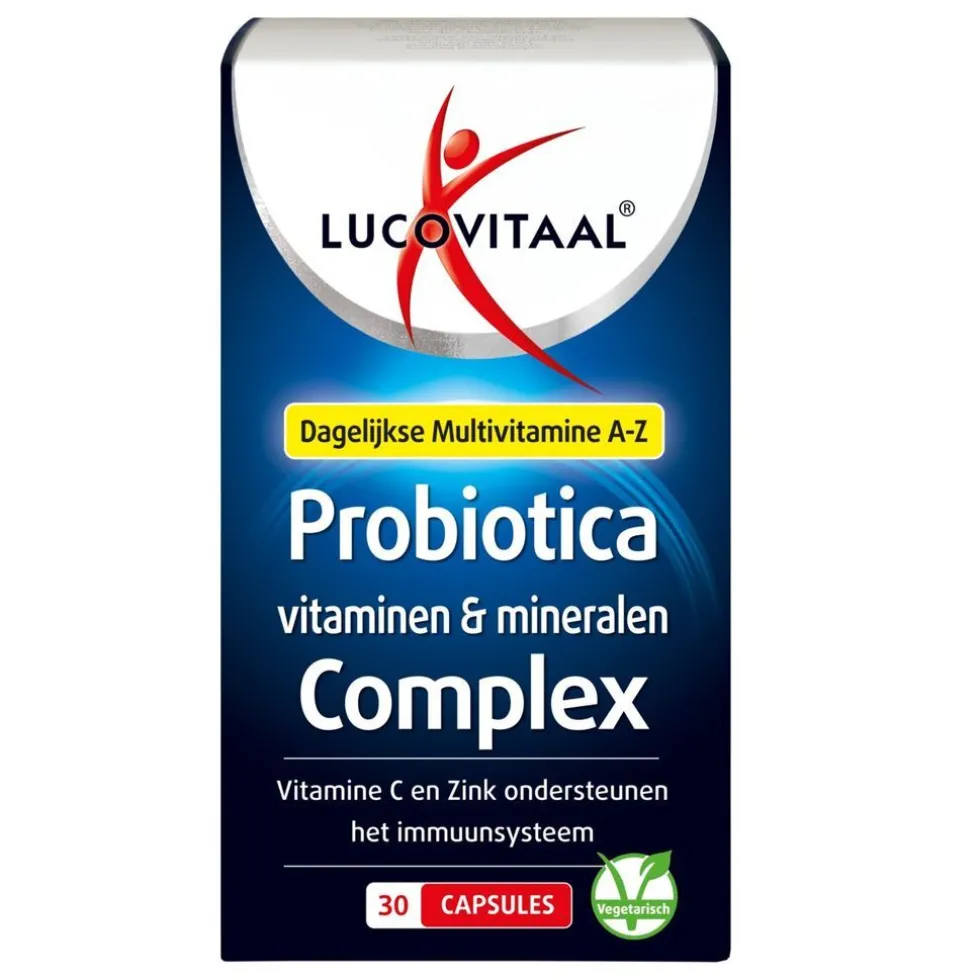 Lucovitaal Probiotica Vitaminen & Mineralen Complex Capsules
