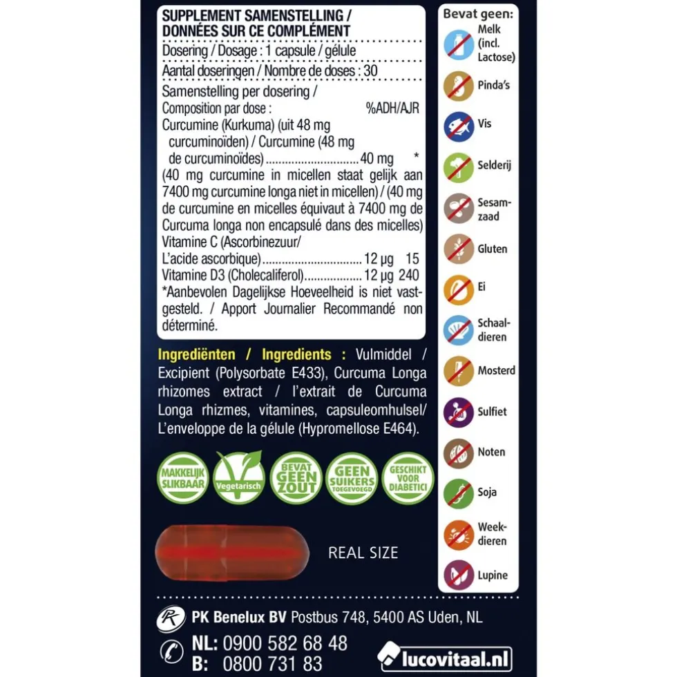 Lucovitaal Super Kurkuma Capsules