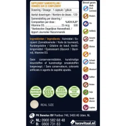 Lucovitaal Vitamine D3 25mcg Capsules