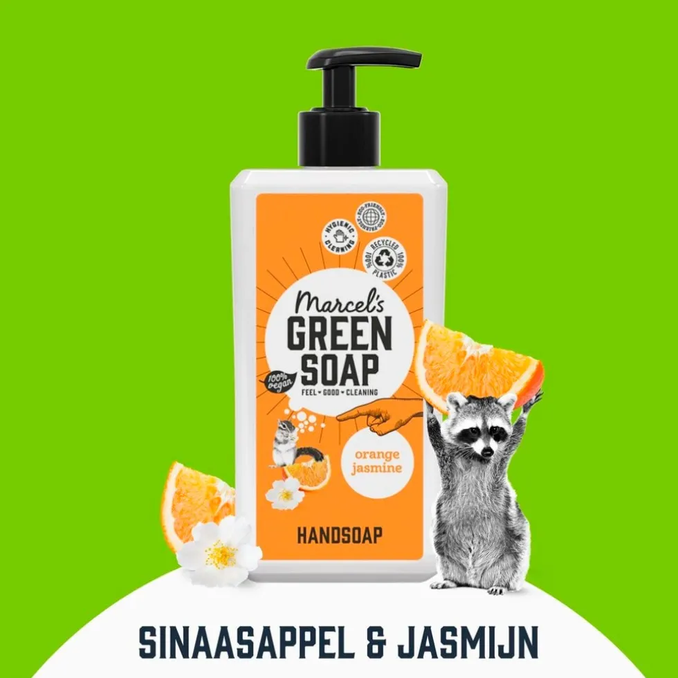 Marcel's Green Soap Orange & Jasmine Handzeep