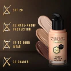 Max Factor Facefinity All Day Flawless C40 Light Ivory Foundation