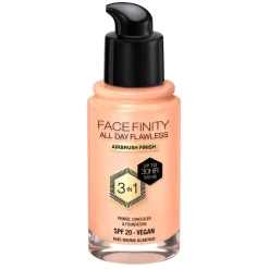 Max Factor Facefinity All Day Flawless N45 Warm Almond Foundation