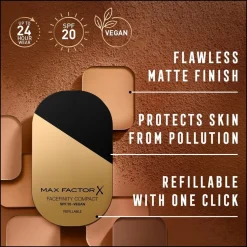 Max Factor Facefinity Compact 002 Ivory Foundation