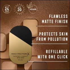 Max Factor Facefinity Compact 003 Natural Rose Foundation