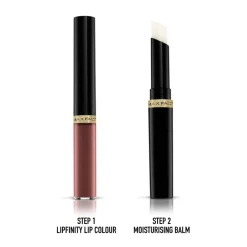 Max Factor Lipfinity Lip Colour 350 Essential Brown 2-Step Longlasting Lipstick