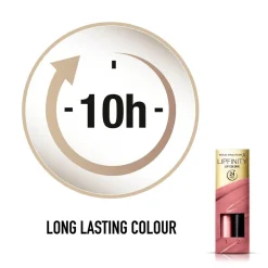 Max Factor Lipfinity 2-Step 001 Pearly Nude Long Lasting Lipstick