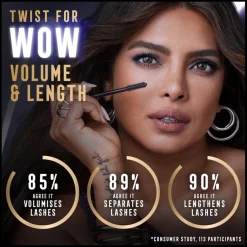 Max Factor Masterpiece 2-in-1 Lash Wow Midnight Black Mascara
