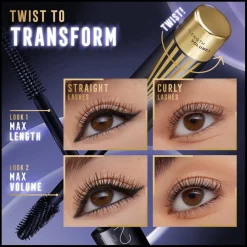 Max Factor Masterpiece 2-in-1 Lash Wow Midnight Black Mascara
