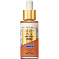 Max Factor Miracle Pure Skin Reset 85-90 Medium to Deep 2-in-1 Serum Foundation