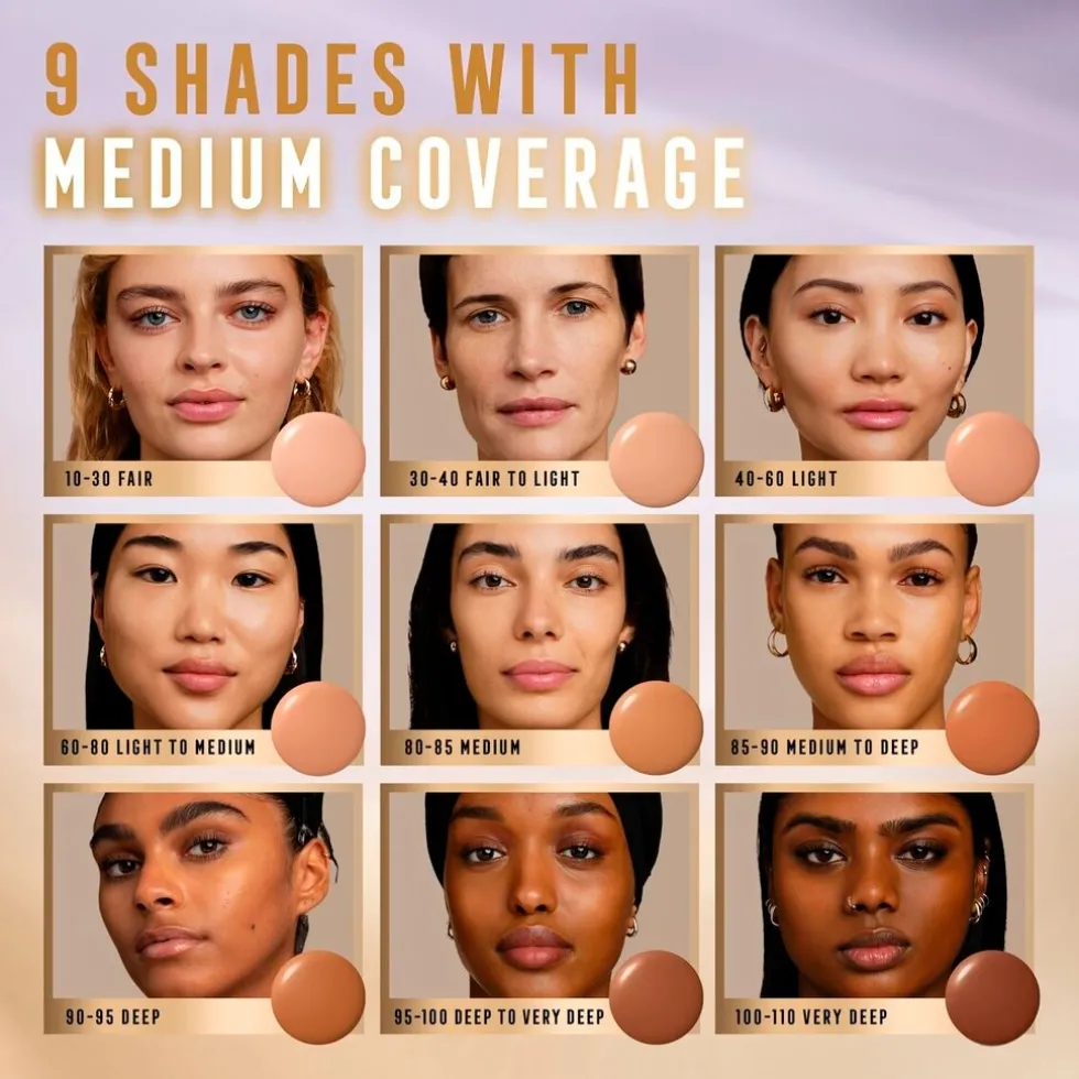 Max Factor Miracle Pure Skin Reset 95-100 Deep to Very Deep 2-in-1 Serum Foundation