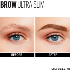 Maybelline New York Brow Ultra Slim 02 Soft Brown Wenkbrauwpotlood