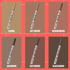 Maybelline New York Build-A-Brow 260 Deep Brown Wenkbrauwpotlood en -Gel