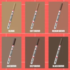 Maybelline New York Build-A-Brow 250 Blonde Wenkbrauwpotlood en -Gel