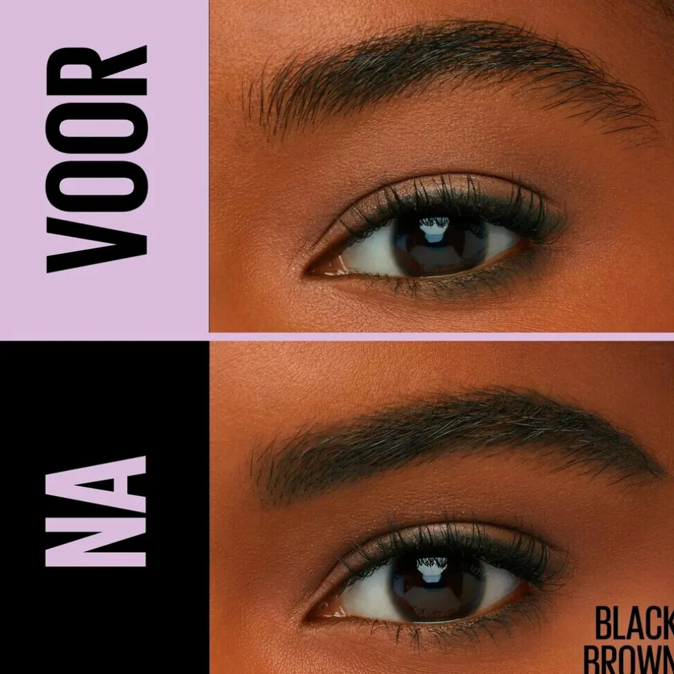 Maybelline New York Express Brow Duo 05 Black Brown Wenkbrauwpotlood