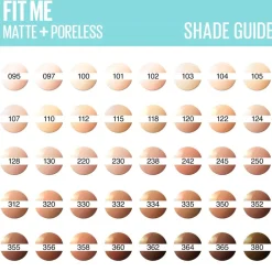 Maybelline New York Fit Me Matte & Poreless 97 Natural Ivory Foundation