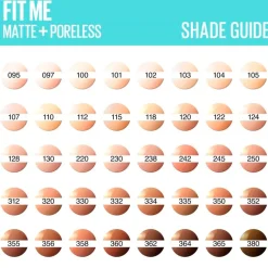 Maybelline New York Fit Me Matte & Poreless 105 Natural Ivory Foundation