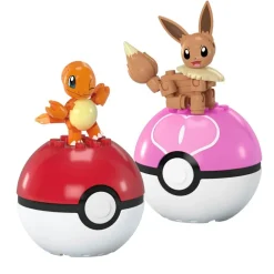 Mega Pokémon Charmander & Eevee Poké Ball