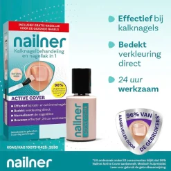 Nailner Active Cover Kalknagelbehandeling en Nagellak