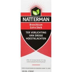Natterman Bronchicum Extra Sterk Hoestsiroop