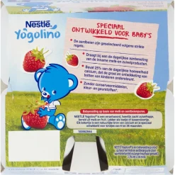 Nestlé Yogolino 6+M Aardbei Babydessert